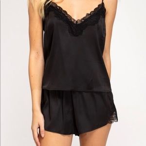 Two piece cami and short set